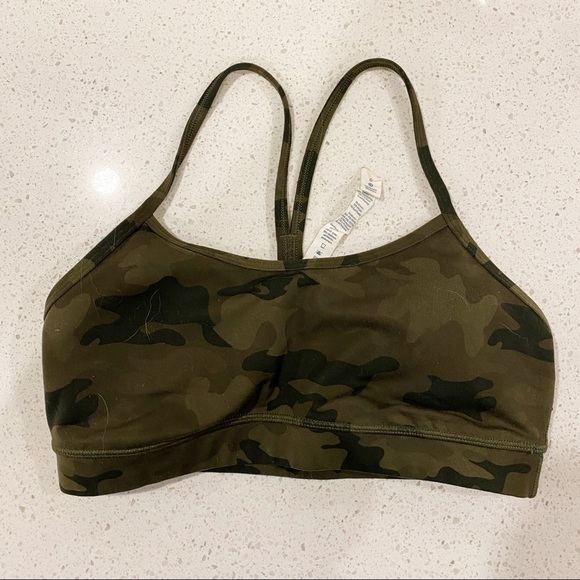 LULULEMON 🍋 camo Y sports bra